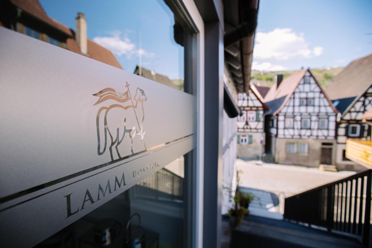 Hotel Restaurant Lamm Rosswag Файгінген-ан-дер-Енц Екстер'єр фото
